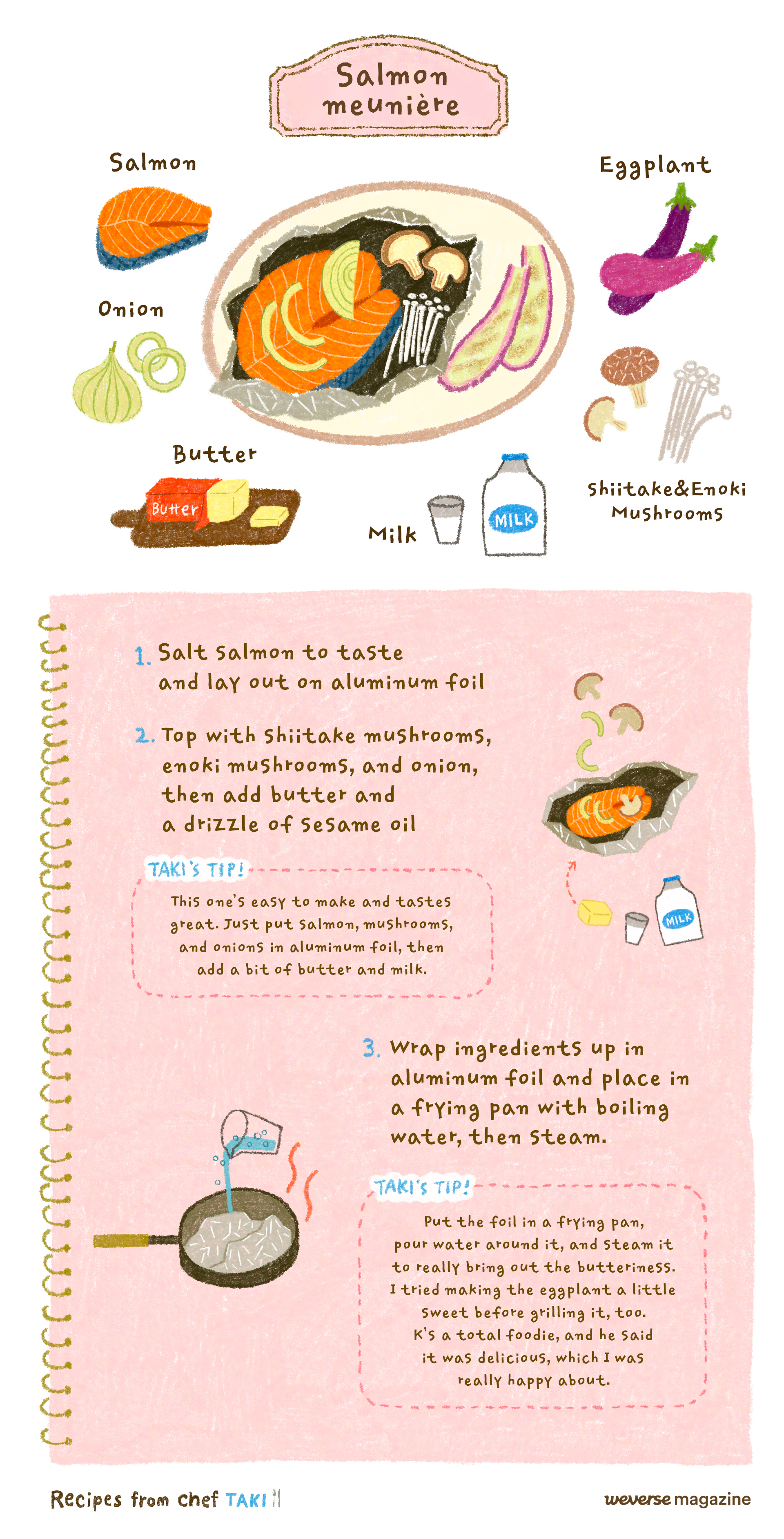 타키 요리 | Weverse Magazine