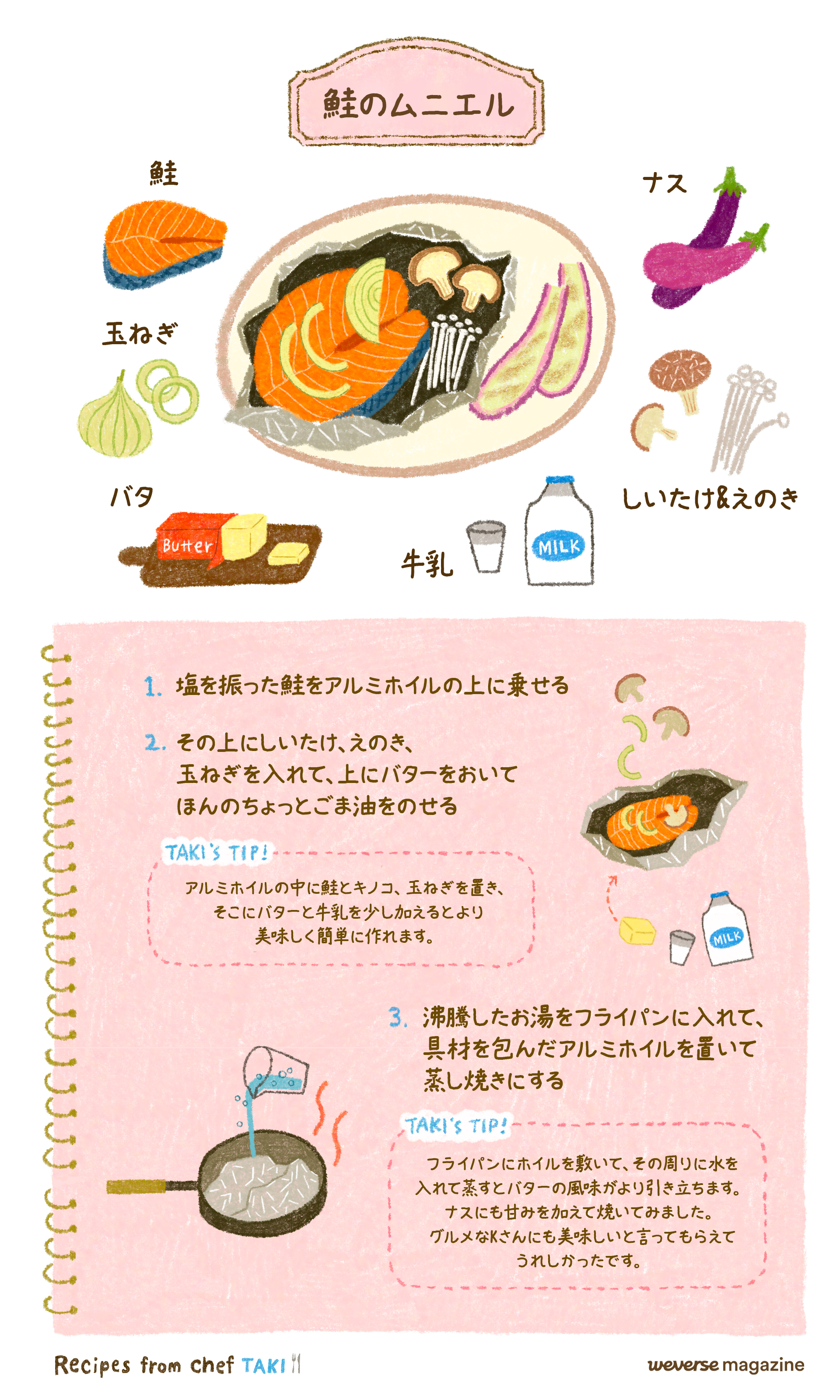 타키 요리 | Weverse Magazine