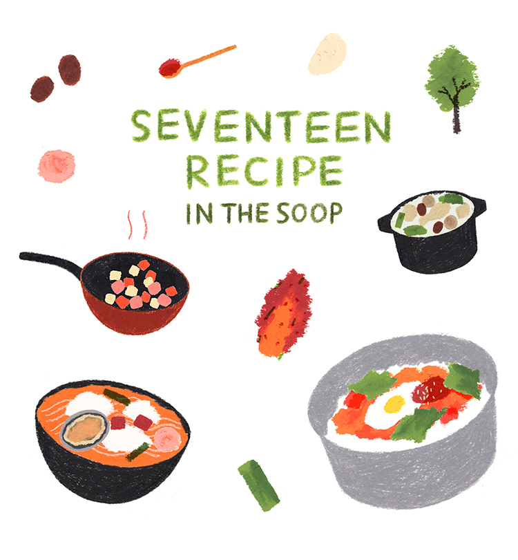 SEVENTEEN RECIPE IN THE SOOP - Weverse Magazine