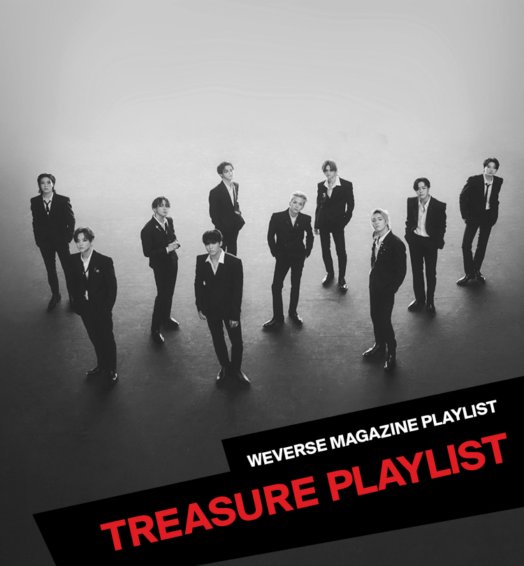 TREASURE's playlist - Weverse Magazine